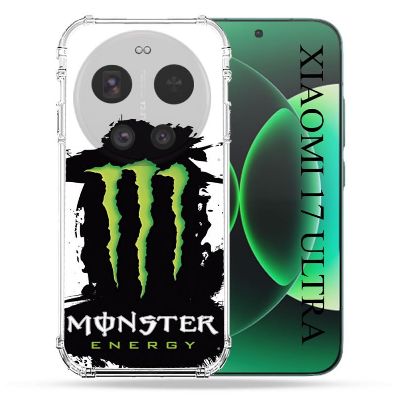 Coque Renforcée Pour Xiaomi 17 Ultra Monster Energy Tache