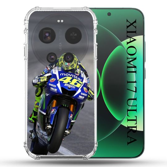 Coque Renforcée Pour Xiaomi 17 Ultra Moto Course GP Wheeling 46