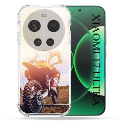 Coque Renforcée Pour Xiaomi 17 Ultra Moto Cross Soleil