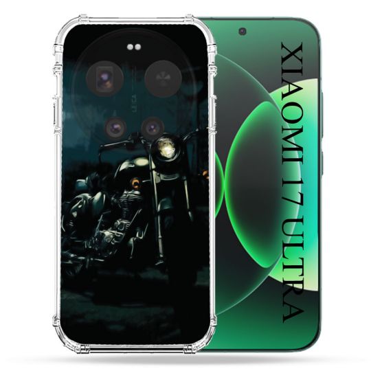 Coque Renforcée Pour Xiaomi 17 Ultra Moto Harley Vintage