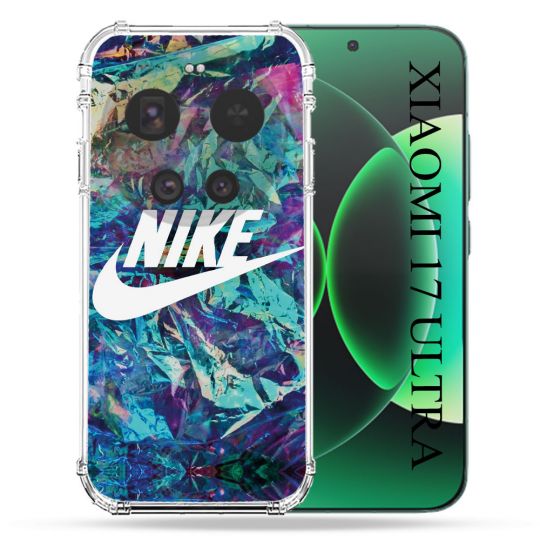 Coque Renforcée Pour Xiaomi 17 Ultra Nike Turquoise