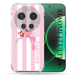 Coque Renforcée Pour Xiaomi 17 Ultra Panthere Rose