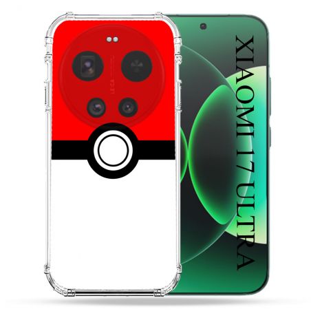 Coque Renforcée Pour Xiaomi 17 Ultra Pokemon Pokeball