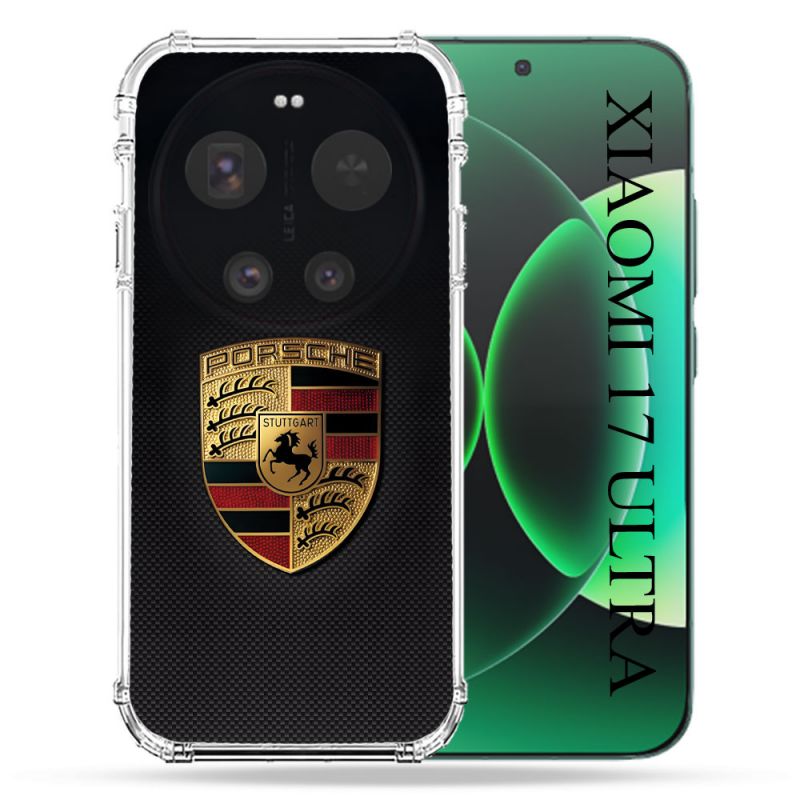 Coque Renforcée Pour Xiaomi 17 Ultra Porsche Carbone