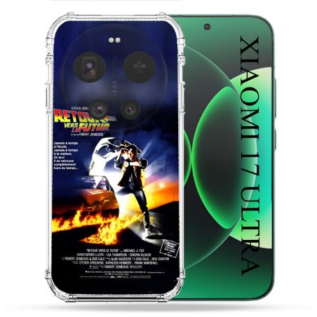 Coque Renforcée Pour Xiaomi 17 Ultra Retour Vers Le Futur Affiche
