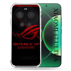 Coque Renforcée Pour Xiaomi 17 Ultra ROG Rouge