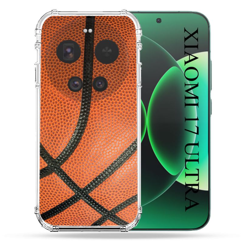 Coque Renforcée Pour Xiaomi 17 Ultra Sport Ballon Basket