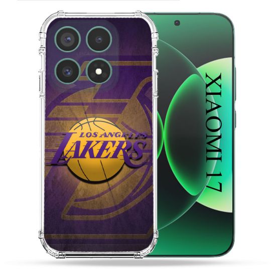 Coque Renforcée Pour Xiaomi 17 Basket Los Angeles Lakers