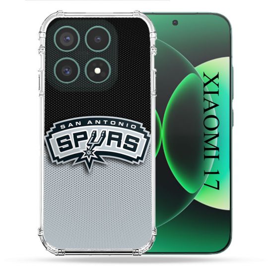 Coque Renforcée Pour Xiaomi 17 Basket San Antonio Spurs