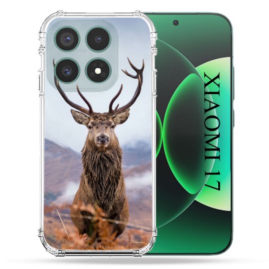 Coque Renforcée Pour Xiaomi 17 Chasse Chevreuil Montagne