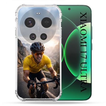 Coque Renforcée Pour Xiaomi 17 Ultra Sport Cyclisme Maillot Jaune