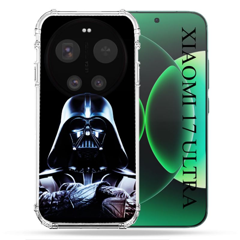 Coque Renforcée Pour Xiaomi 17 Ultra Star Wars - Dark Vador Noir