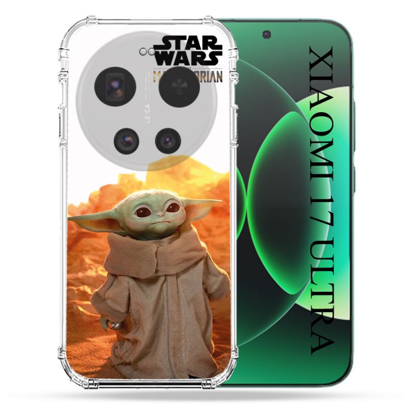 Coque Renforcée Pour Xiaomi 17 Ultra Star Wars - Yoda bebe soleil