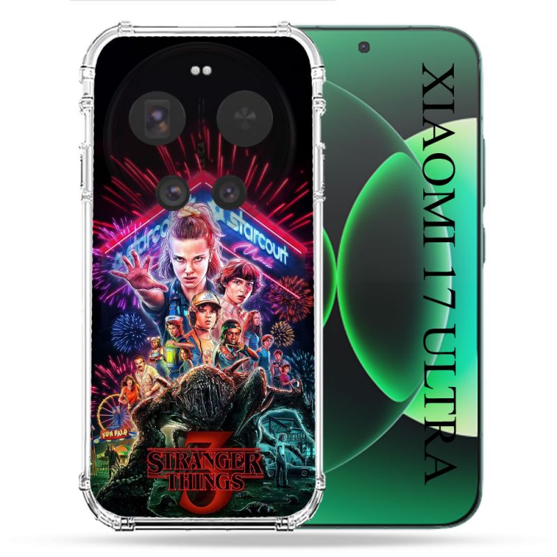 Coque Renforcée Pour Xiaomi 17 Ultra Stranger Things Affiche 3