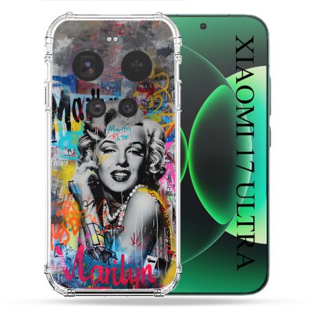 Coque Renforcée Pour Xiaomi 17 Ultra Street Art Maryline Monroe