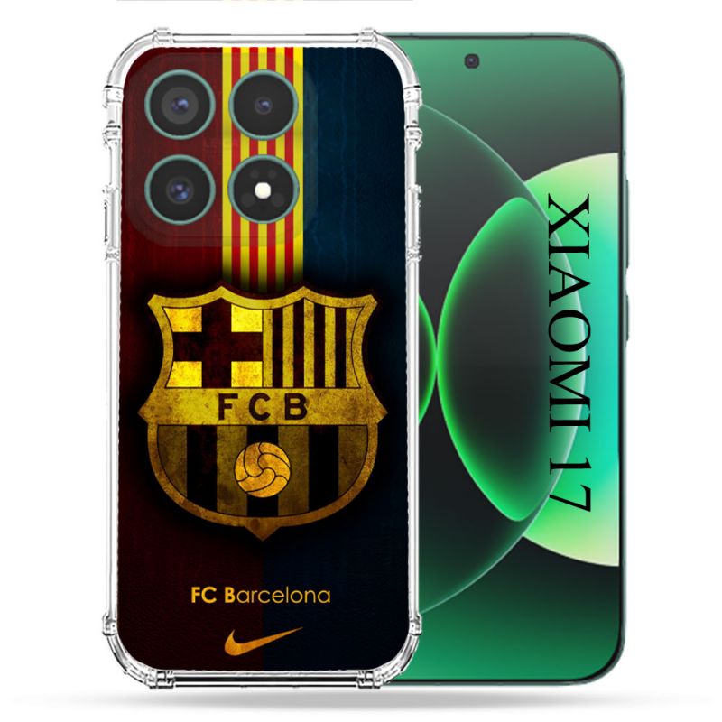 Coque Renforcée Pour Xiaomi 17 Foot FC Barcelone Vintage