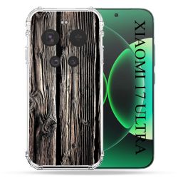 Coque Renforcée Pour Xiaomi 17 Ultra Texture Bois