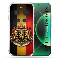 Coque Renforcée Pour Xiaomi 17 Ultra Voyage Drapeau Belgique