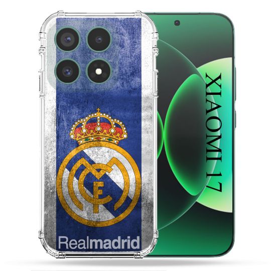 Coque Renforcée Pour Xiaomi 17 Foot Real Madrid