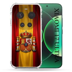 Coque Renforcée Pour Xiaomi 17 Ultra Voyage Drapeau Espagne