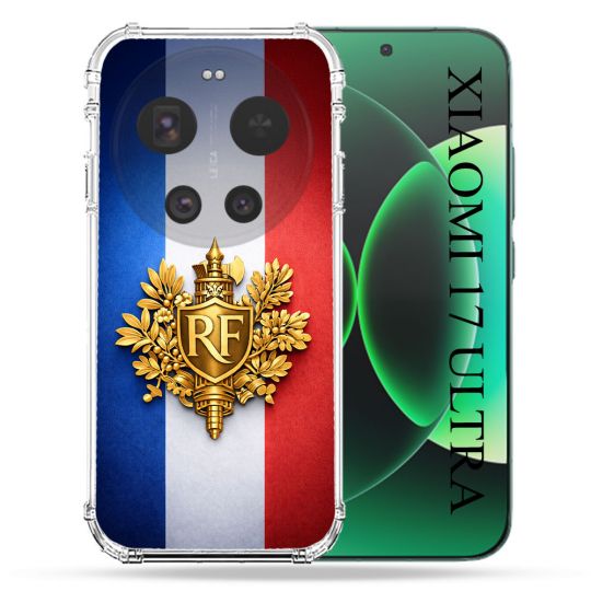 Coque Renforcée Pour Xiaomi 17 Ultra Voyage Drapeau France
