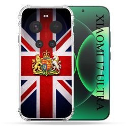 Coque Renforcée Pour Xiaomi 17 Ultra Voyage Drapeau Grande Bretagne UK