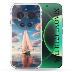 Coque Renforcée Pour Xiaomi 17 Ultra Voyage Voilier Reflet