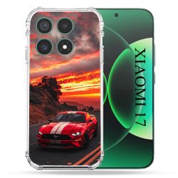 Coque Renforcée Pour Xiaomi 17 Ford Mustang GT500 Rouge