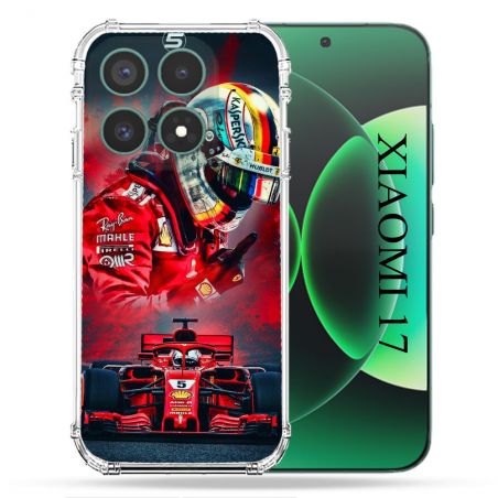 Coque Renforcée Pour Xiaomi 17 Formule 1 F1 Ferrari
