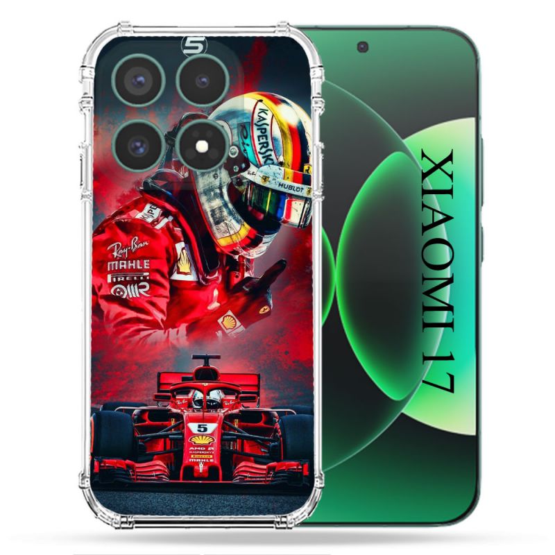 Coque Renforcée Pour Xiaomi 17 Formule 1 F1 Ferrari