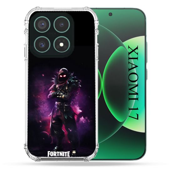 Coque Renforcée Pour Xiaomi 17 Fortnite Raven