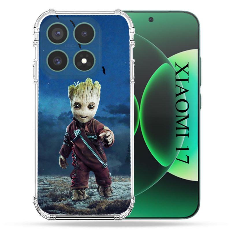 Coque Renforcée Pour Xiaomi 17 Groot Bleu
