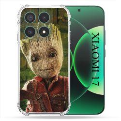 Coque Renforcée Pour Xiaomi 17 Groot Vert