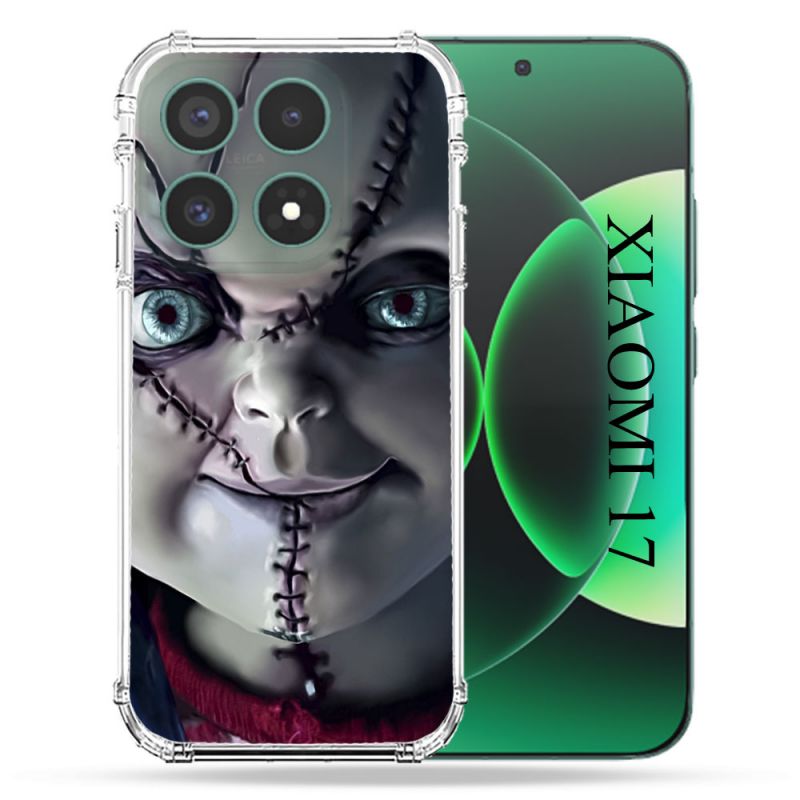Coque Renforcée Pour Xiaomi 17 Horreur Chucky Cicatrice