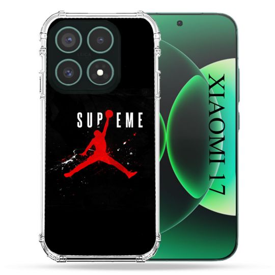Coque Renforcée Pour Xiaomi 17 Jordan Supreme Noir