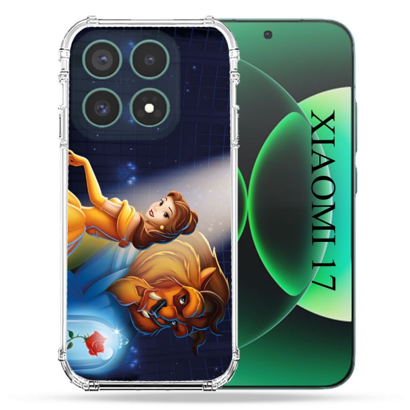 Coque Renforcée Pour Xiaomi 17 La Belle et La Bête