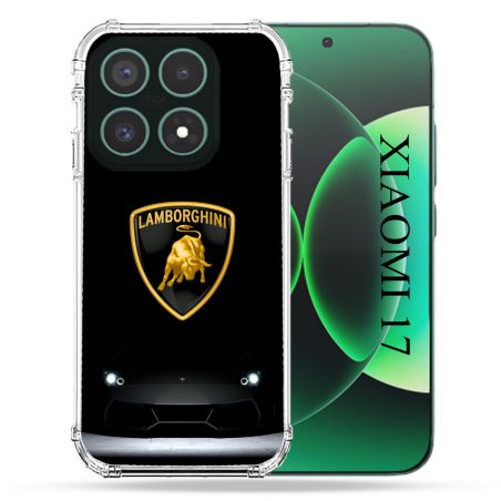 Coque Renforcée Pour Xiaomi 17 Lamborghini Noir