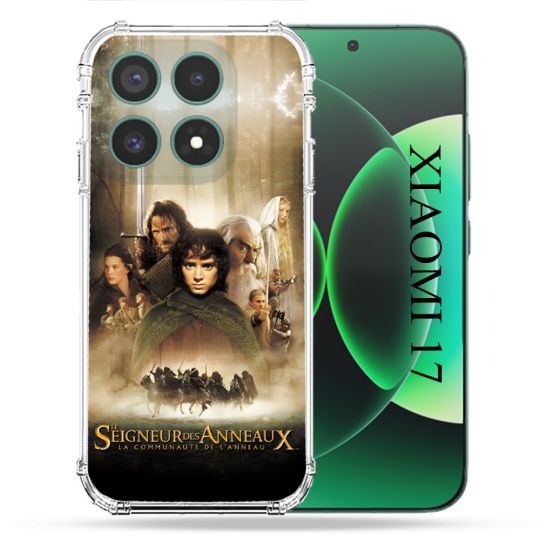 Coque Renforcée Pour Xiaomi 17 Le seigneur Des Anneaux Affiche