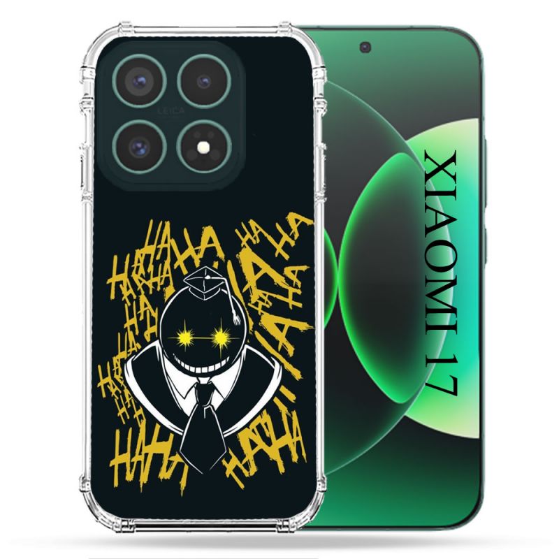 Coque Renforcée Pour Xiaomi 17 Manga Assassination Classroom Kuro Noir