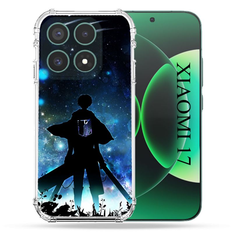 Coque Renforcée Pour Xiaomi 17 Manga Attaque Titans Levi