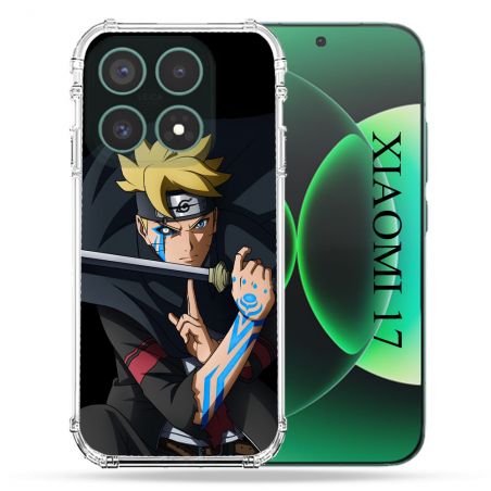 Coque Renforcée Pour Xiaomi 17 Manga Boruto Tatouage