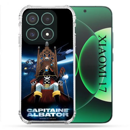 Coque Renforcée Pour Xiaomi 17 Manga Capitaine Albator
