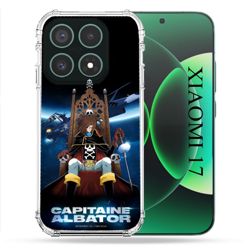 Coque Renforcée Pour Xiaomi 17 Manga Capitaine Albator