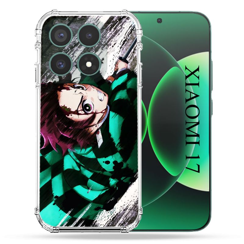Coque Renforcée Pour Xiaomi 17 Manga Demon Slayer Tanjiro