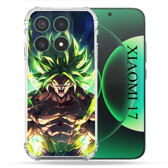 Coque Renforcée Pour Xiaomi 17 Manga Dragon Ball Broly