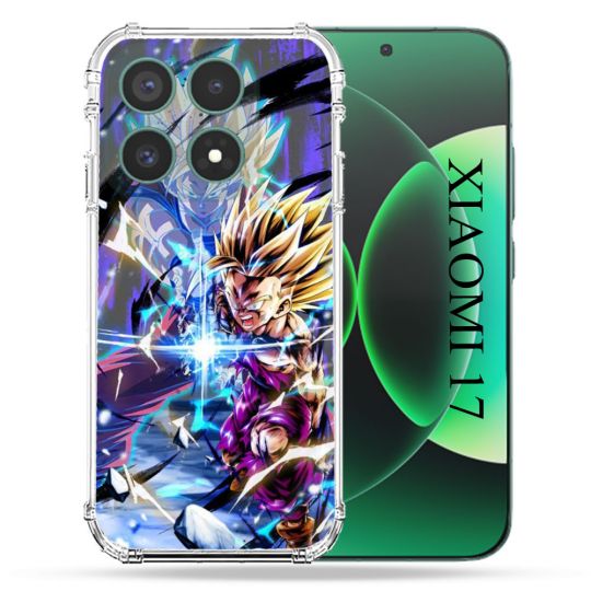 Coque Renforcée Pour Xiaomi 17 Manga Dragon Ball Sangohan Duo