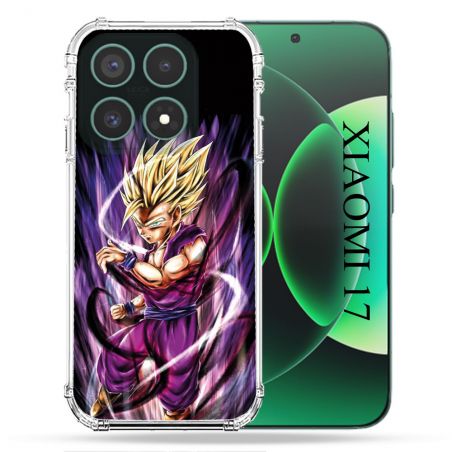 Coque Renforcée Pour Xiaomi 17 Manga Dragon Ball Sangohan Violet