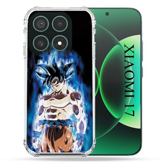 Coque Renforcée Pour Xiaomi 17 Manga Dragon Ball Sangoku Noir