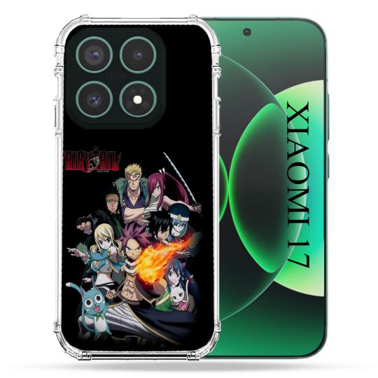 Coque Renforcée Pour Xiaomi 17 Manga Fairy Tail Logo Team