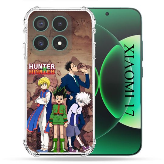 Coque Renforcée Pour Xiaomi 17 Manga Hunter X Hunter Vintage